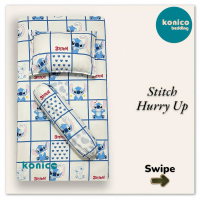 SPREI KATUN MOTIF Anak STITCH ( NO BEDCOVER ) Single Double ESRA STAR CATRA