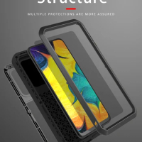 New Metal Armor Shock Dirt Proof Water Case For Samsung Galaxy A30S A50 A50S A70 A70S A51 A71 5G Powerful Cases Cover