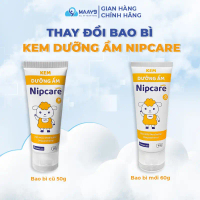 Kem dưỡng ẩm Nipcare  giúp cấp ẩm, làm mềm, dịu da, góp phần ngăn ngừa hiện tượng nứt nẻ, bong tróc 