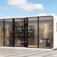 Apple Cabin Ready Made Prefab house Modern Design Houses Garden Pod Living Capsule House