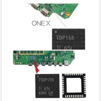 Game Console Circuit Board IC Chip For XBOX ONE Slim 75DP159 Chip SN75DP159 For XBOX ONE X IC TDP158 Repair Accessories Parts