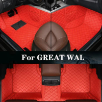 New Side Storage Bag With Customized Leather Car Floor Mat For GREAT WALL M1 M2 M4 Hover(H3/H6/H6 Coupe) X200 Auto Parts