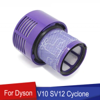 1PC Washable Filters For Dyson V10 SV12 Cyclone Cordless Vacuum Cleaner Replacement Post-Filter Spare Parts Accessories