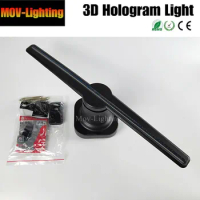 Universal LED Portable Player 3D Holographic Display Fan Unique Hologram