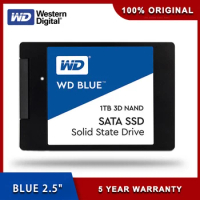 Western Digital 2.5" SSD 250G 500GB 1T 2T 4T WD Blue SA510 SATA III Internal Solid State Drive Up to 560 MB/s For Desktop Laptop