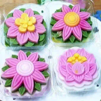TIỆM NHÀ GÀ- SET 2 Khuôn Làm Rau Câu, Nhấn Xôi, Rau Câu Trung Thu Size 9-10cm ( Từ 200-250gr)