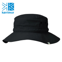 【Karrimor】日本製 原廠貨 中性 ventilation classic Hat ST 透氣圓盤帽/運動/生活/旅行 黑