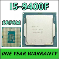 i5-9400F i5 9400F SRF6M 2.9 GHz Six-Core Six-Thread CPU 65W 9M Processor LGA 1151
