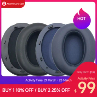 Ear Pads Headset Foam Cushion Replacement for Sony WH-XB910N XB910N Headphone Soft Protein Sponge Cover