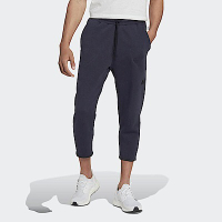 Adidas M Internal 7::8 [HK4587] 男 運動長褲 九分褲 訓練 休閒 舒適 刷毛 亞洲版 黑