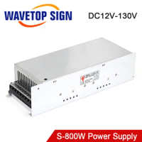 WaveTopSign S-800W Switching Power Supply 12V 24V 36V 48V 60V 70V 80V 90V 100V 110V 130V for CNC Router