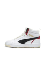 รองเท้าผ้าใบยูนิเซ็กส์ รุ่น Rebound v6 Dragon Year สี PUMA White-PUMA Black-Club Red-Sugared Almond