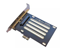 [4大陸直購] PCIe 4.0 3.0 x1 to U.2 U.3 SFF-8639 SSD轉接卡adapter N-8639C
