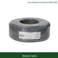 100 meter High quality TRVVP 3 Core 4 Core 5 Core 0.3/0.5/0.75/1/1.5/2.5 Square Meter Shield Cable Power Wire For CNC Machine