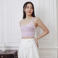 AURA - Monica Mesh Top | Pilates | Yoga Mauve,L