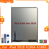 LCD For iPad 6 6th Gen 2018 A1893 A1954 Digitizer Assembly LCD Display For ipad Pro 9.7 2018 A1893 A1954 100% Tested + Tool