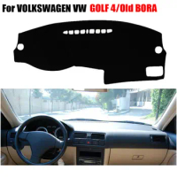 Car dashboard covers For VOLKSWAGEN VW GOLF 4 1997-2003 /Old BORA 2006 years left hand drives dashmat pad dash cover accessories