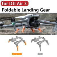 Landing Gear for DJI Air 3 Foldable Highten Extensions Landing Skid Protector Leg for DJI Air 3 Drone Accessories