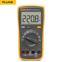 Original Fluke 15B+ /Fluke 17B+/Fluke 18B+/Fluke12E+ Auto Digital Range Multimeter DMM AC/DC/Diode/R/C Voltage Current Tester