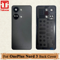 Original Battery Cover For OnePlus Nord 3 1+ Nord 3 Back Cover Housing Door Rear Case For OnePlus Nord 3 Back Door Replace