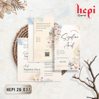 Blangko Undangan Pernikahan HEPI 26. 037 Harga Murah cantik