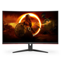 【AOC】C32G2ZE2 32型 VA FHD 250Hz 曲面電競螢幕(Adaptive-Sync/HDR10/0.5ms)