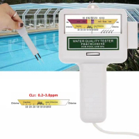 Water Quality Tester For PH Chlorine Multi-Purpose High Accurates Tester For Hydroponic Systems