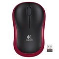 Logitech M185 เมาส์ไร้สาย ขนาดกะทัดรัด สีเทา/ดำ