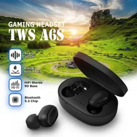 TWS E7S Headset Bluetooth 5.0 Gaming Earphone dengan Mikrofon Bass Headphone Wireless Earbuds Ponsel
