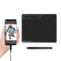 GAOMON S620 6.5 x 4 Inches Digital Board Support Android Phone Windows Mac OS System Graphic Tablet for Drawing &amp;Playing OSU