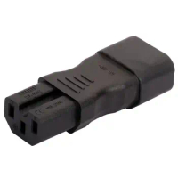 WA-0162 Power Adapter IEC 320-C14 Male To 320-C15 Female Plug Adapter