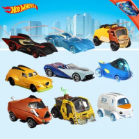 Original Hot Wheels Disney cars Pixar Elsa Anna Olaf Car Model HotWheels 1/64 car model toys for boys cars disney 1:64 diecast