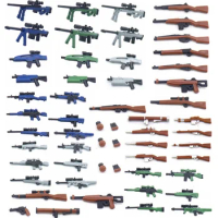 Military Weapon Toy MG-42 Machine Guns Rifle 98K SWAT WW2 Building Blocks Toys For Children Assemble Militarys Army Boys Gifts