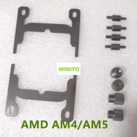 New for Intel AMD AM4 cpu cooler adapter bracket kit for Corsair iCUE H100i H115i Elite Capellix LCD AM4/AM5 heatsink backplane