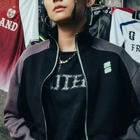 FACILITY FIFA Collection - Woman Colorblock Highneck Kresta Jacket Fifa World Cup 2026 - Jet Black L
