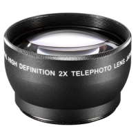 55mm 2X Telephoto Lens Teleconverter for Canon Nikon Sony Pentax 18-55mm