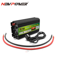 1000W Inverter, Charging 12V 10A Max 1500W UPS High quality 12V DC to AC 220V Modified sine wave Inverter USB Car Solar Power