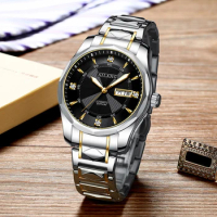 AILANG Weekly Calendar Display Automatic Mechanical Watches Top Brand Luxury Men Watch Fashion Business Watch Steel Band Clock