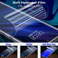 1-4Pcs Matte Anti-Blue Ray Clear Screen Protector Hydrogel Film For Samsung A23 M13 F13 A13 Screen Guard for Glaxy M53 A73 A53