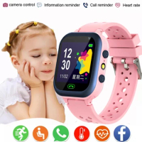 Kids Smart call watch S20 Kids Smart Watch Sim Card Phone Smartwatch Location Sos Photo Camera Waterproof Gift For Boys Girls