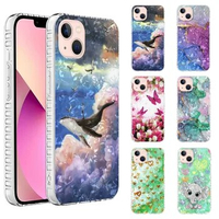 For Iphone 13 Pro Case Flip Vintage Phone Case On Iphone 13 Pro Max Case 3D Epoxy Embossed Wallet Exotic Protect Cover