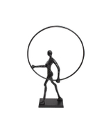 รูปปั้นแต่งบ้าน PRUDENT สี ดำ