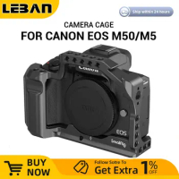 SmallRig M50 for Canon EOS M50 / for Canon M5 for Vlog with Nato Rail Mount Cold Shoe Mount for 2168C Video Recording