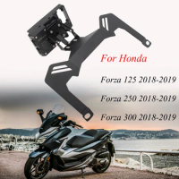 For Honda For Forza 125 250 300 2018 2019 Motorcycle Accessories Windshield Mount Navigation Bracket GPS Smartphone Holder Fit