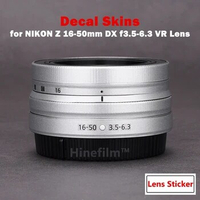 Nikkor Z DX 16-50 Lens Wrap Sticker 1650 Premium Decal Skin for Nikon Z DX 16-50mm f/3.5-6.3 VR Lens Protector Cover Film