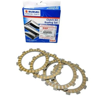 KAMPAS KOPLING CLUTCH KIT KOPLING SET SUZUKI SMASH SHOGUN 125 ARASHI SATRIA 2T HIU LUMBA 4 PCS ORIGI