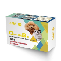 虎揚科技Life+ Q10+活性B群 (犬貓用) 40粒#購買第二件都贈送寵物零食*1包