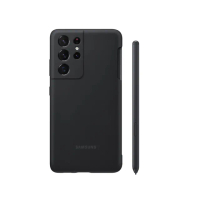 【SAMSUNG 三星】原廠Galaxy S21 Ultra G998專用 矽膠薄型背蓋 附S Pen(公司貨)