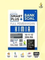 SMART PLUS+ Bank Soal Full Pembahasan Kimia SMA/MA Kelas 10, 11, 12 | Buku Persiapan UTBK, SNBT, Oli