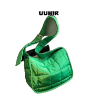 【COD UUMIR   กระเป๋าสะพายไหล่ กระเป๋าถือ ผ้าฝ้าย น้ําหนักเบา ลําลอง